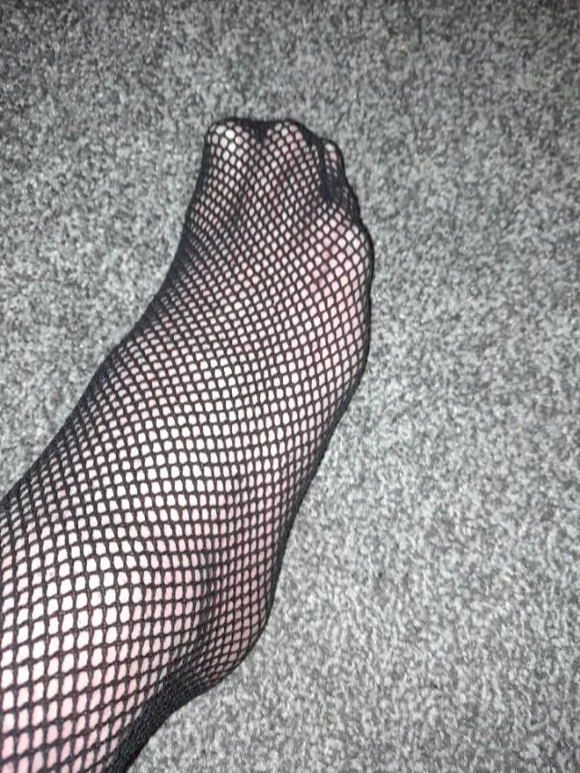 Feet of a builder