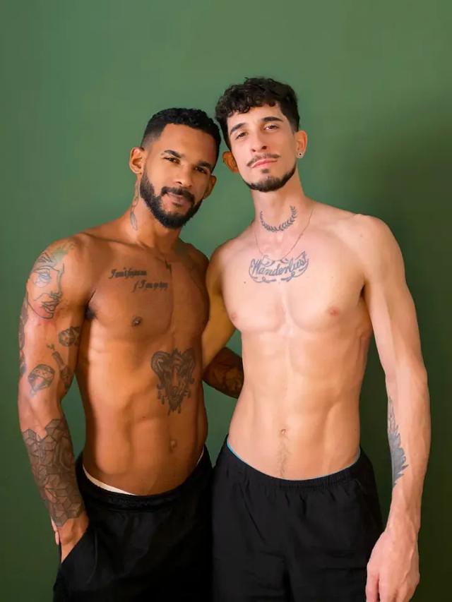 👨🏾‍❤️‍👨🏻 Caio &amp; Ian FREE 🎁